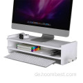 Faltbarer Computerständer für Schreibtisch und Tisch-Desktop-Organizer